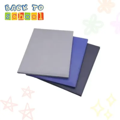 PU Leather with soft sponge inside, corner pockets to hold papers