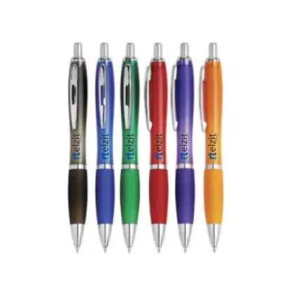 Satin Body Push Button Ball Pen 