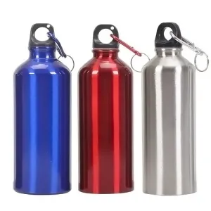 Promotional custom colorful reusable metal aluminum sports d