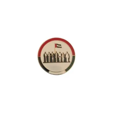 Spirit of Union Round Metal Badge 