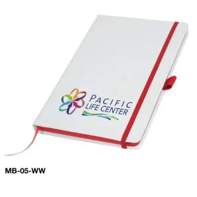 White Cover PU Notebooks MB-05