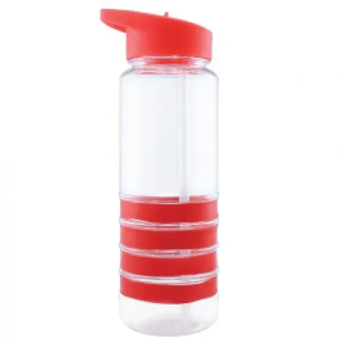 Promotional Plastic Water Bottles with Straw 