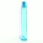 Reticulum Portable Sports A5 Clear Plastic Flat Notebook Water Bottle 