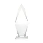 Flame Shape Crystal Awards 