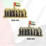 Round Magnet with National Day Badges