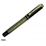 Metal Pen Black with Chinese Design