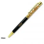 Volans Luxury Metal Pen with Gold Flakes