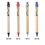 ECO- Friendly Recycle paper pen with wave metal clip