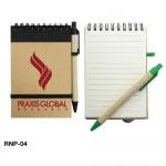 Promotional Recycled Notepads with Pen RNP-04