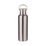 Proxima  Vacuum Insulated Double Walled Stainless Steel Water Bottle with Bamboo Lids 