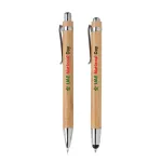 Promotional Bamboo Pen ELPN-06-B With UAE National Day Logo