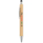 Promotional Bamboo Pen EPN-04-B With UAE National Day Logo