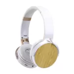 Bluetooth Headphone with Bamboo Touch ELEAR-B5-WHT