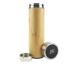 Deneb Smart LED Active Thermal Temperature Display  Promotional Bamboo Bottles   