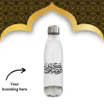 Portable and reusable cola Promotional bottle clear plastic cola shaped water bottle with custom logo print