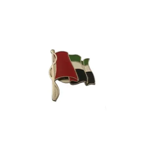 UAE National Day Flag Metal Badge