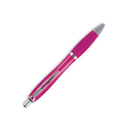 Satin Body Push Button Pink Ball Pen 