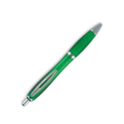 Satin Body Push Button Green Ball Pen 
