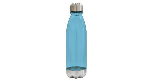 Water Bottle Transparent Blue Color