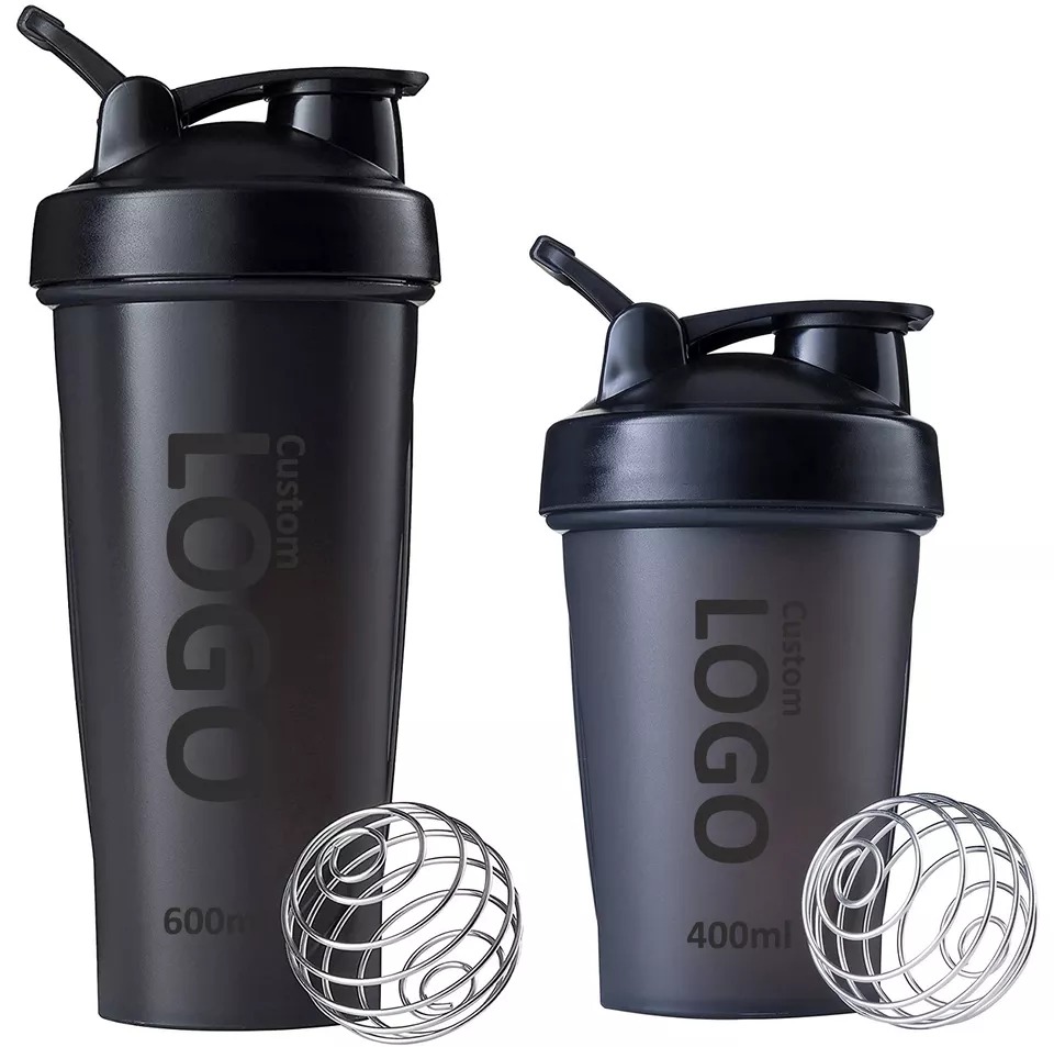 Classic Shaker Bottle Black - 600